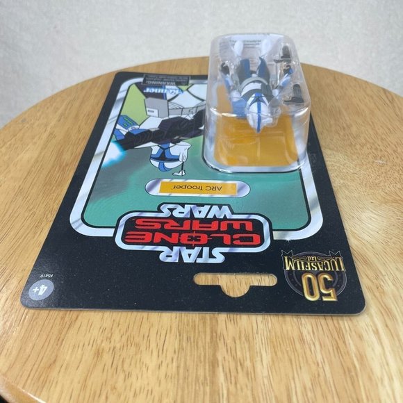 Star Wars Vintage Collection 50th 3.75" Clone Wars ARC Trooper Walmart‎ - Picture 6 of 6